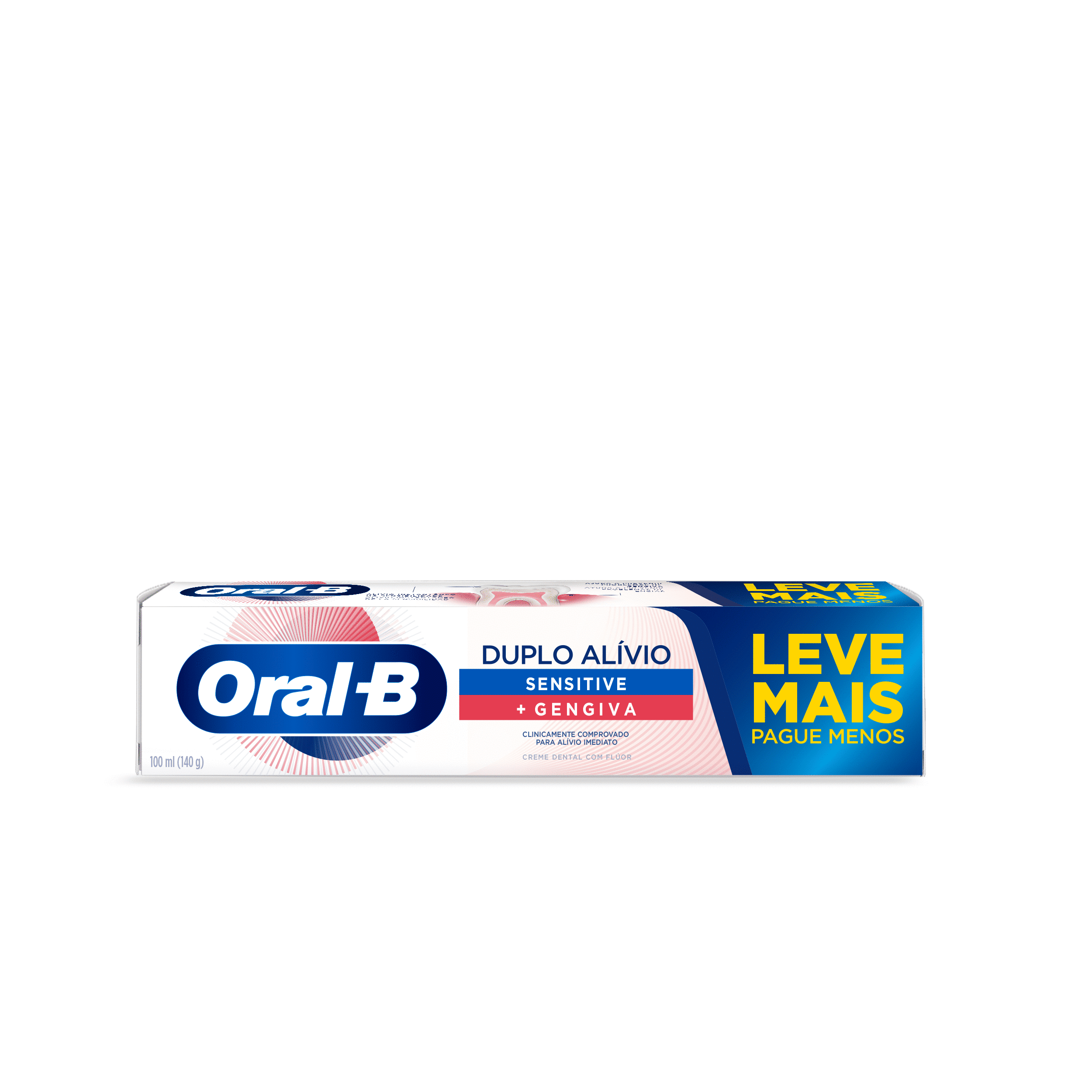 Pasta de Dente Oral-B Duplo Alívio 140g