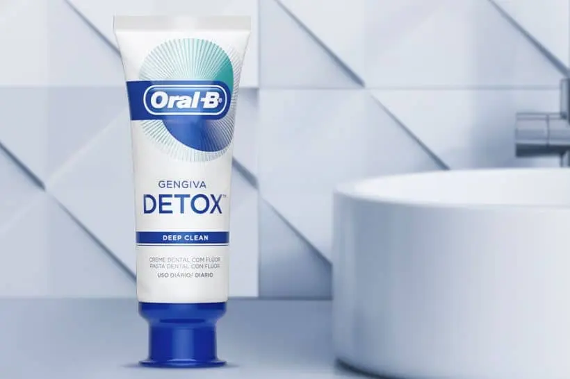 A pasta Detox de Oral B te ajuda a ter dentes e gengivas saudáveis