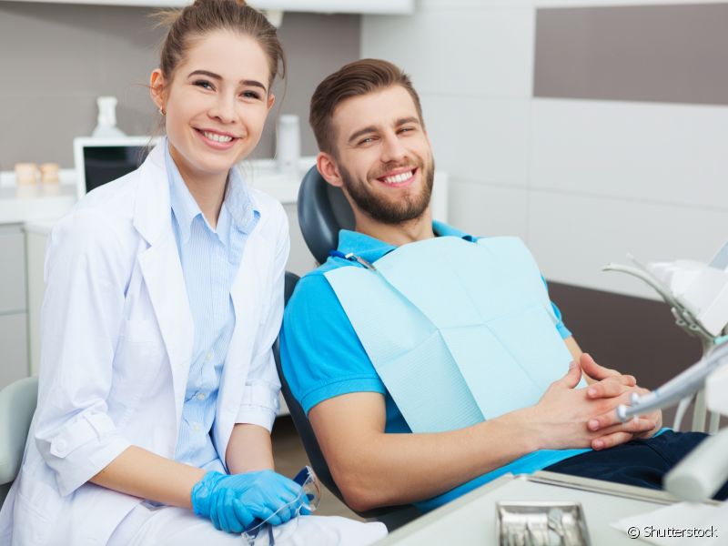 Encontre um dentista de sua confiança para realizar o procedimento.