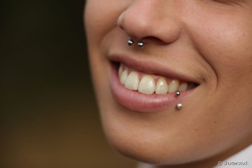 Entenda os riscos de colocar piercing na boca