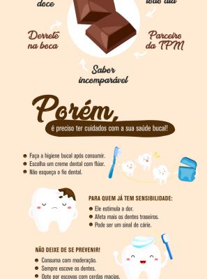 Veja os riscos do chocolate para a sensibilidade dentária