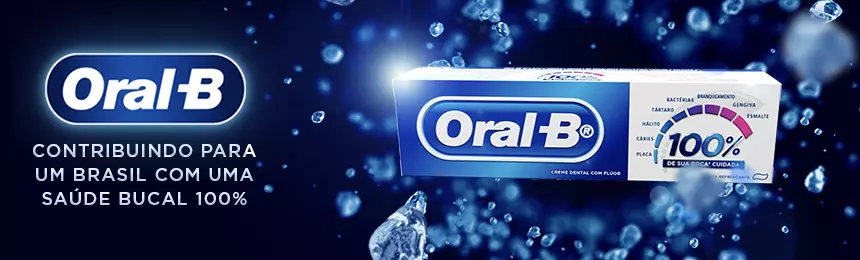 Alta tecnologia para uma boca mais saudável. Oral B. Compre aqui.
